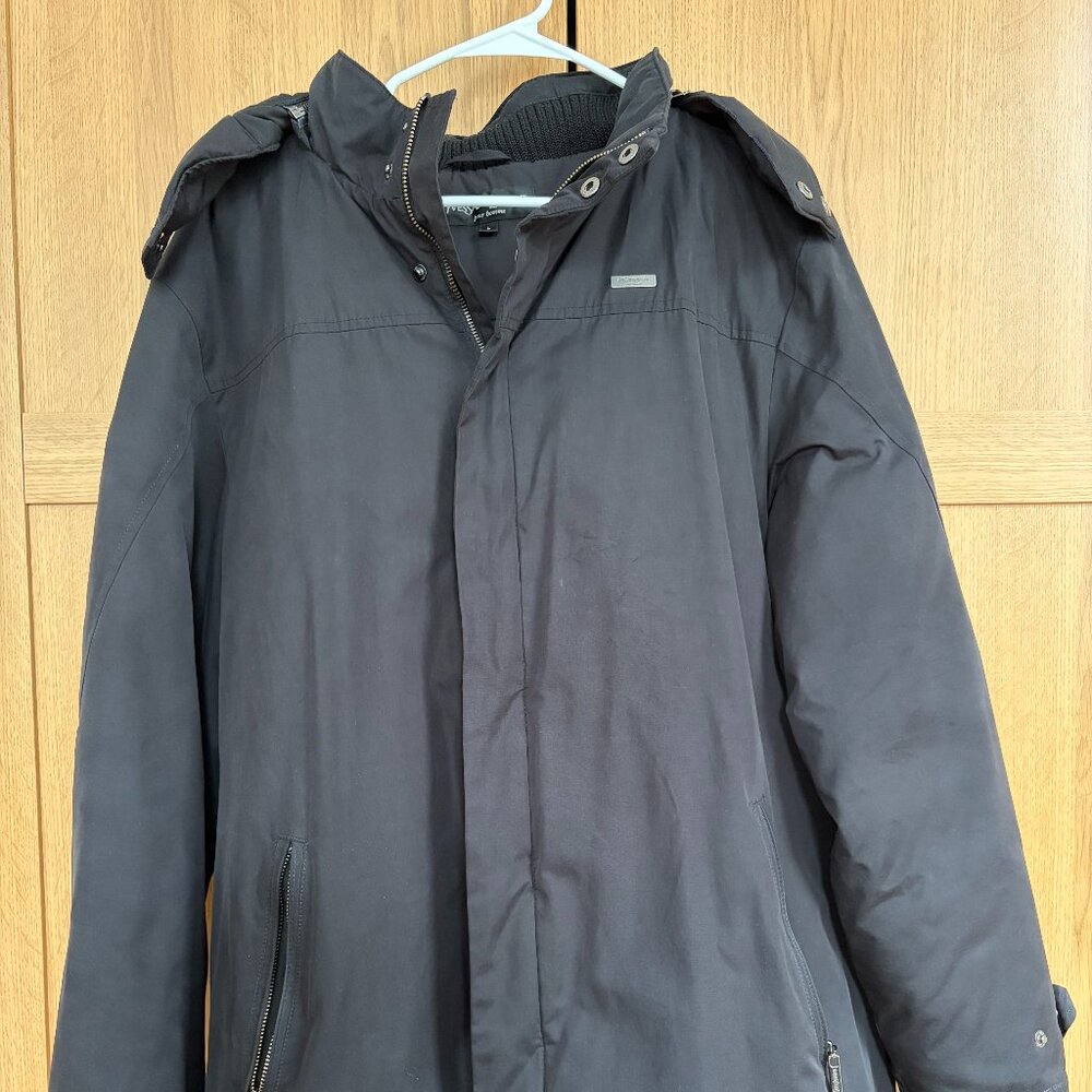 Yves Saint Laurent Pour Homme Hooded Jacket / Parka – Black – Size L